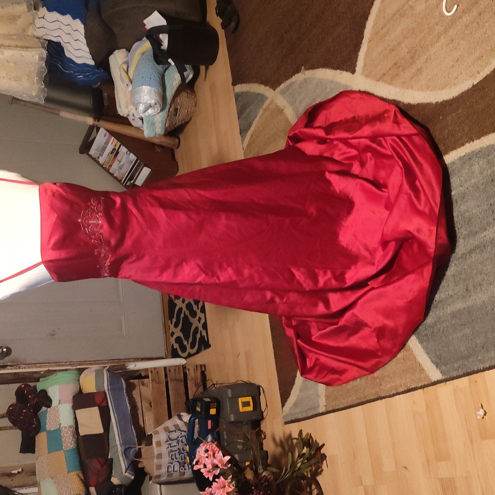 Women's red event  dress size 10 Jordan Brand